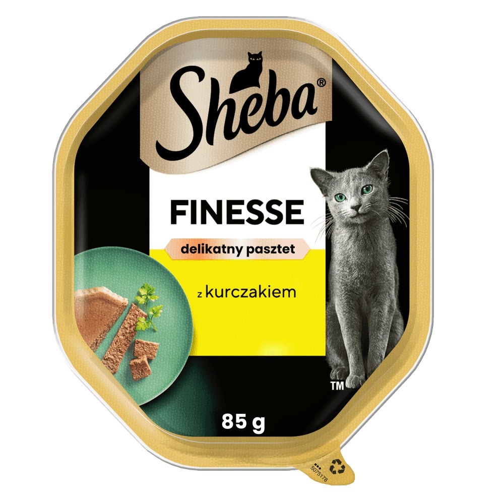 SHEBA® Finesse z Kurczakiem w delikatnym pasztecie 85 g - 1
