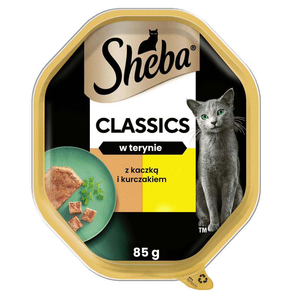 SHEBA® Classics z Kaczką i Kurczakiem w terynie 85 g - 1