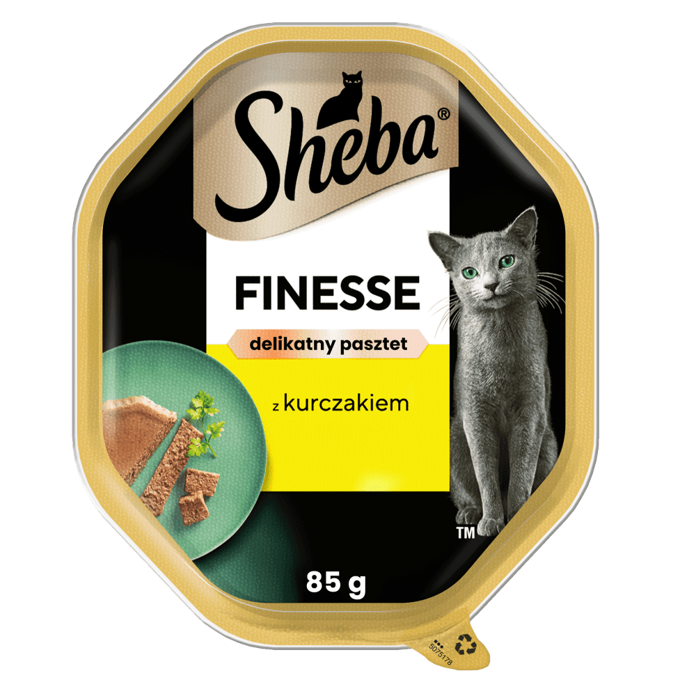 SHEBA® Finesse z Kurczakiem w delikatnym pasztecie 85 g - 1
