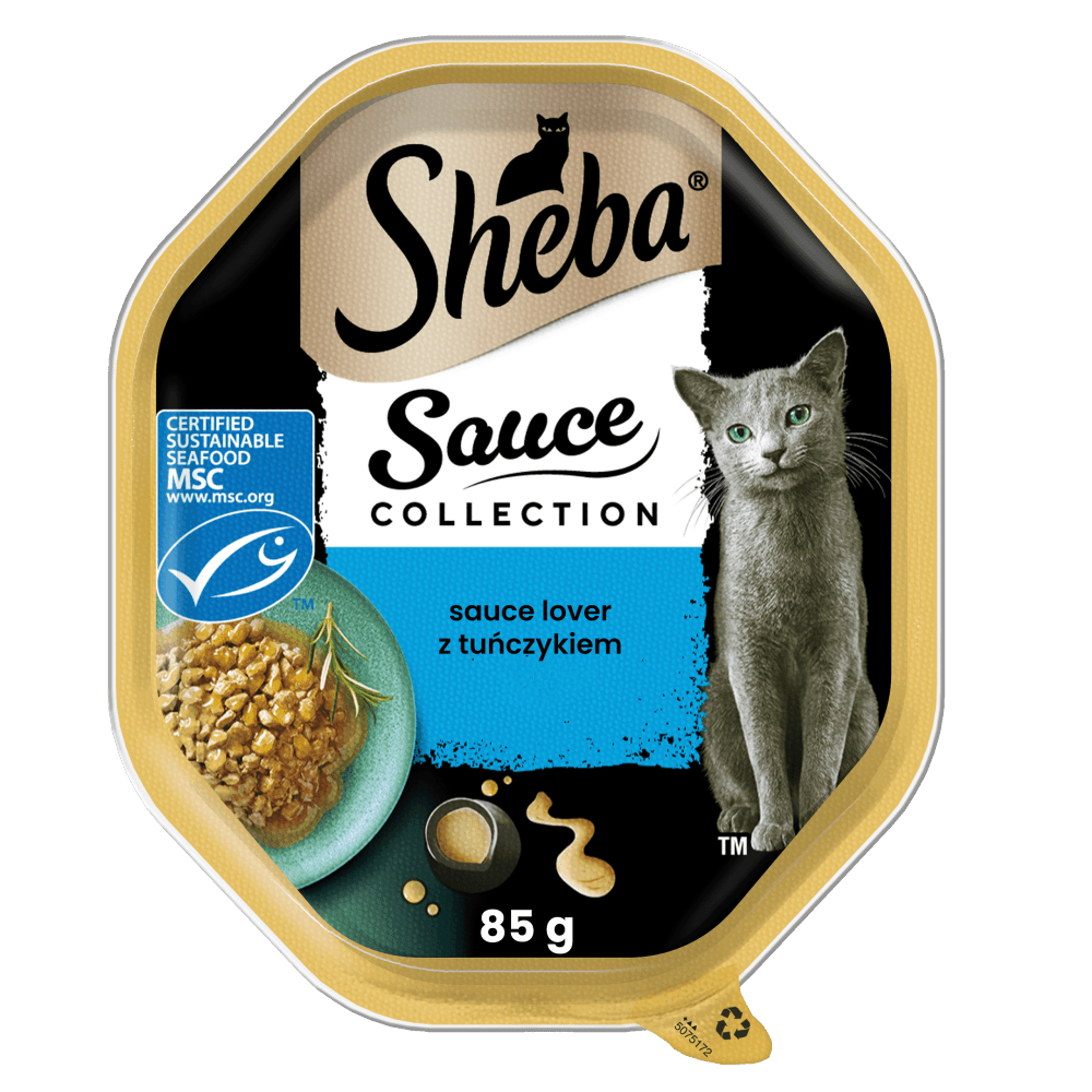 SHEBA® Sauce Collection z Tuńczykiem w sosie 85 g - 1