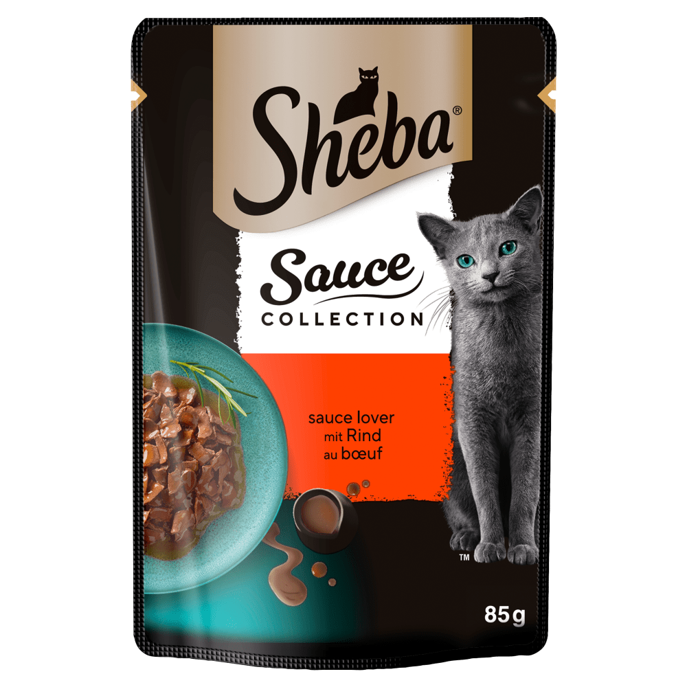 SHEBA® Sauce Collection z Wołowiną w sosie 85 g - 1