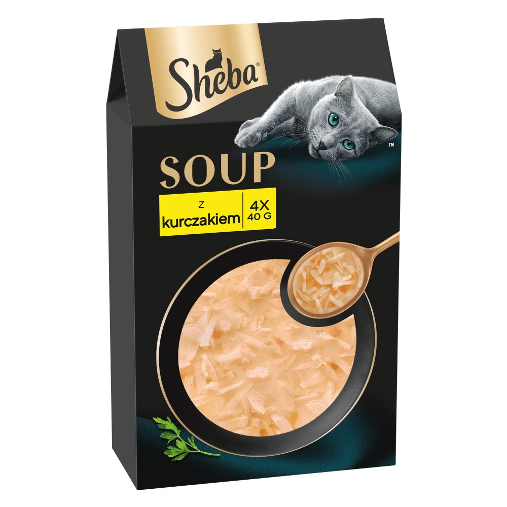 SHEBA® Soup z kurczakiem, saszetki 4x40 g - 1