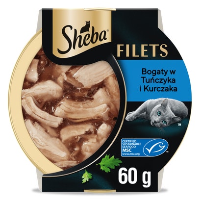 Filets z kurczakiem i tuńczykiem w sosie